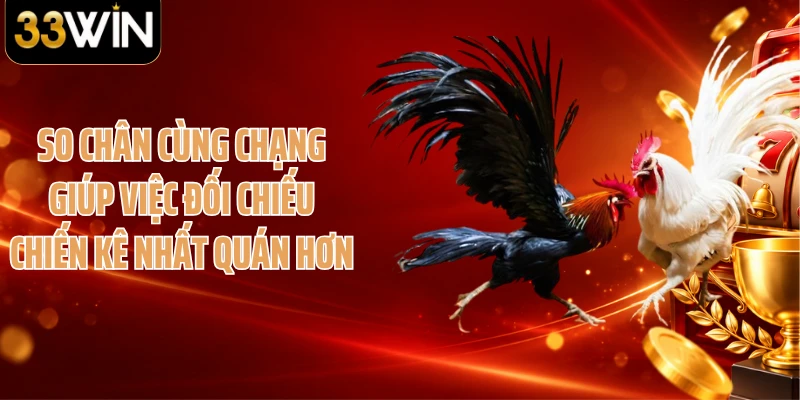 So chân cùng chạng giúp việc đối chiếu chiến kê nhất quán hơn